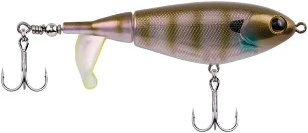 berkley choppo 120 bass surface lure 4 5/7&#034; 1oz rattles perfect ghost (h2)