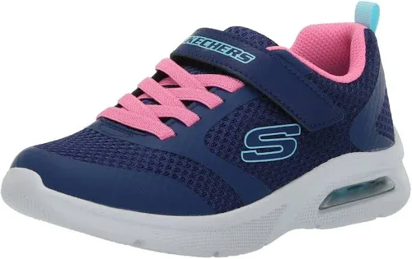 Skechers Kids' Microspec Shoes, Black/Lavendar, 11.5 - 303543L-BKLV-11.5 | Blain's Farm & Fleet