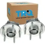 TRQ Rear Wheel Hub & Bearing Left & Right Pair Set for Ford Taurus Flex MKS MKT