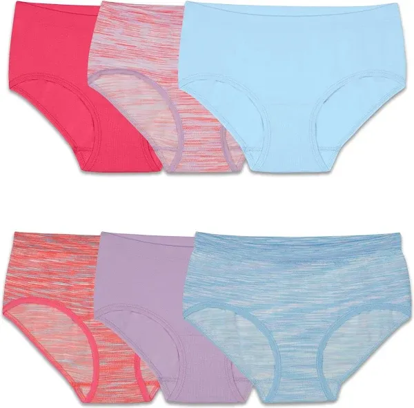 Fruit of the Loom Girls' Seamless Brief Underwear