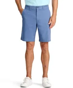 IZOD Men's Saltwater 9.5" Flat Front Chino Short