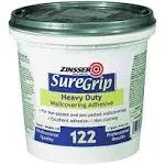 SureGrip 122 Wallcovering Adhesive, Clear, 1 qt., Zinsser, 69384