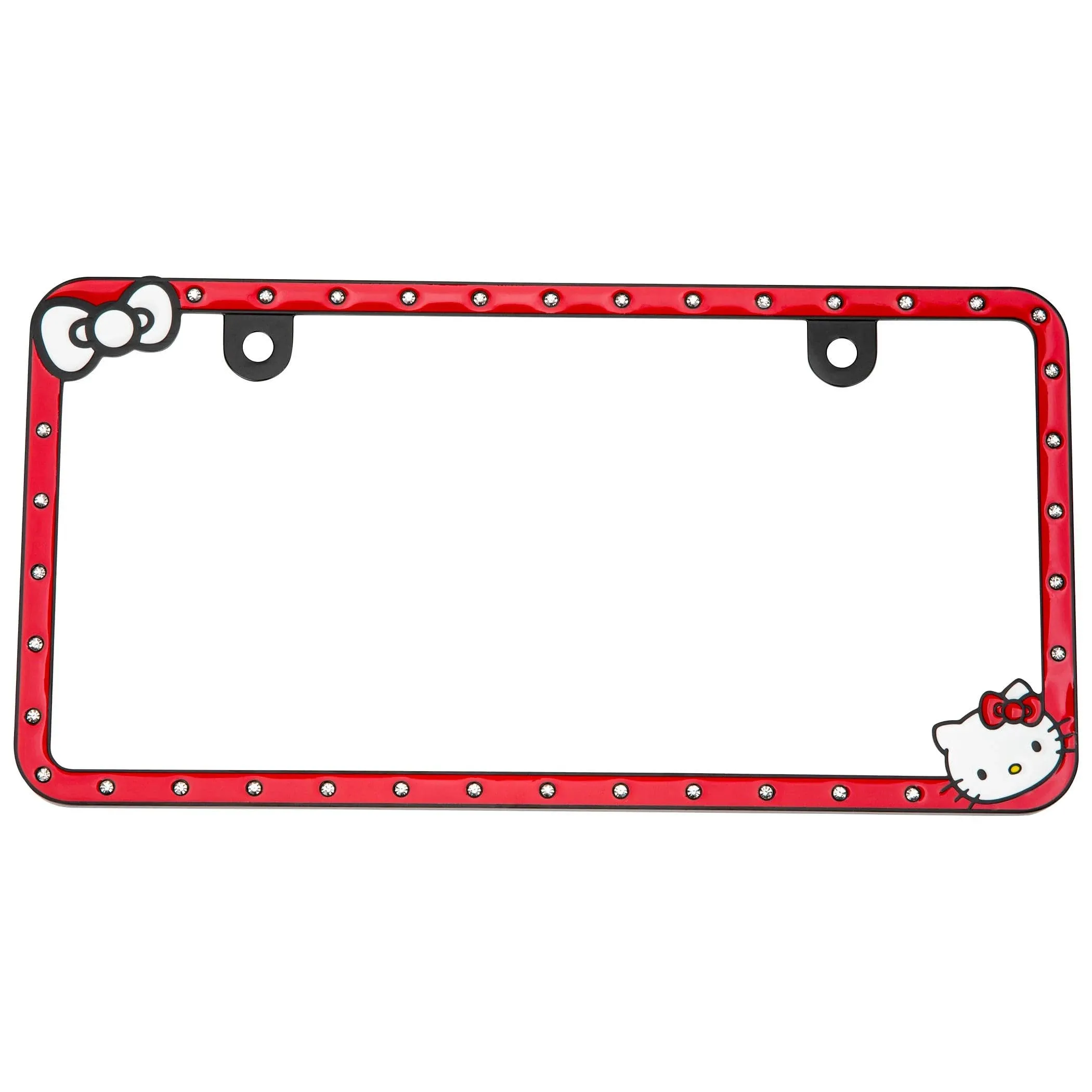 Hello Kitty Bows N' Bling License Plate Frame