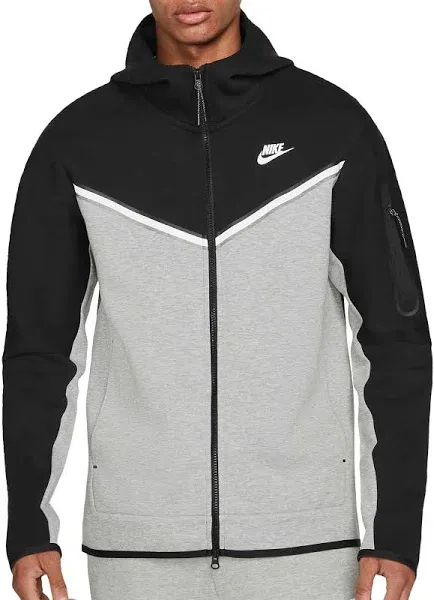 Nike Sportswear Black/Black Tech Fleece Full-Zip Hoodie