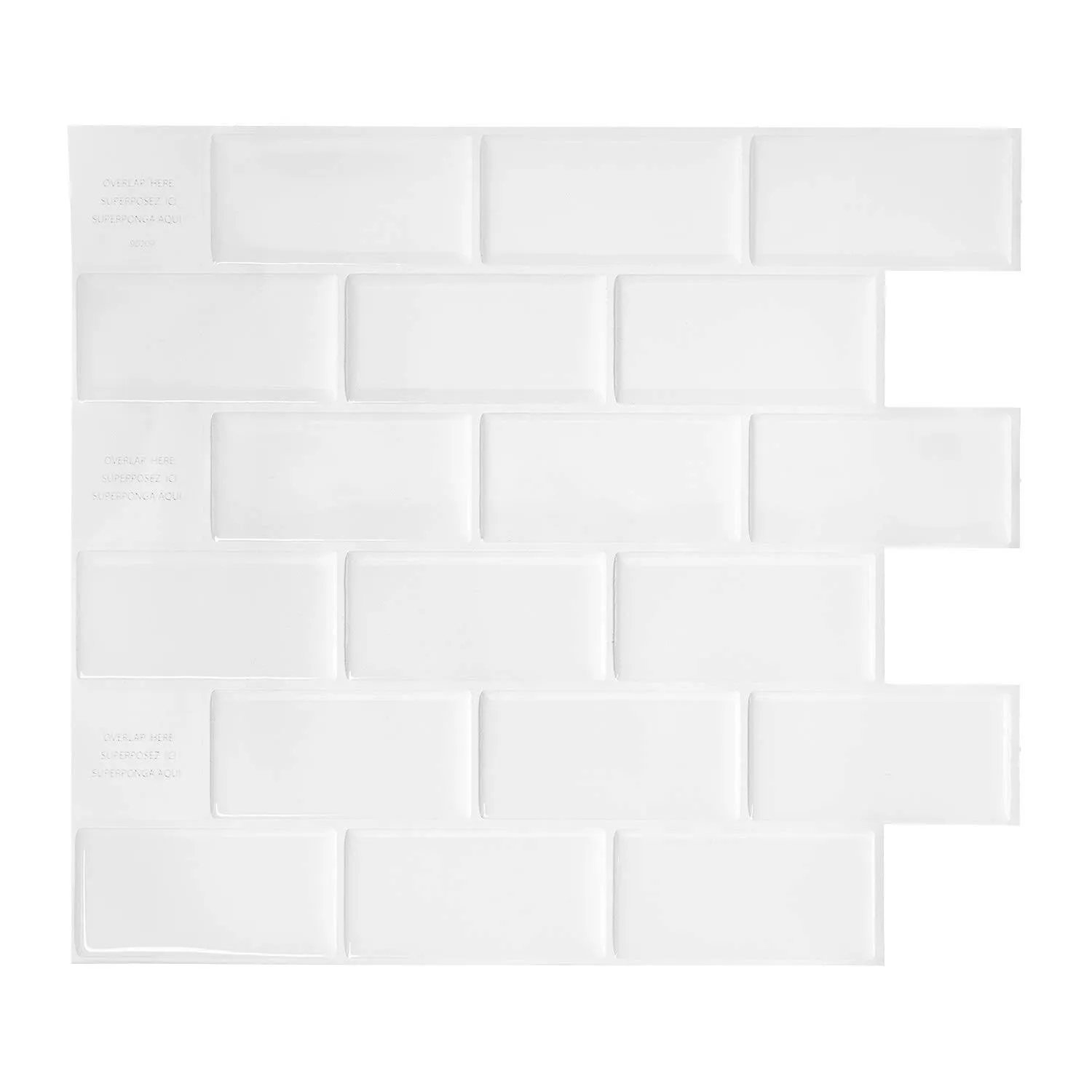 Smart Tiles Peel and Stick Backsplash 10 Sheets