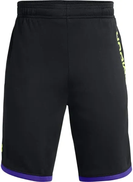 Boys' UA Stunt 3.0 Printed Shorts