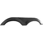 RecPro RV Tandem Fender Skirt | 66 1/2" W x 11 1/2" H | Fits Keystone Outback KRV610490 (1 Fender Skirt, Black)