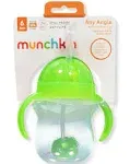 Munchkin Any Angle Weighted Straw Cup - Neon Green