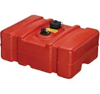 Scepter 08669 Rectangular 12 Gallon Low Profile Marine Fuel Tank For Outboard...