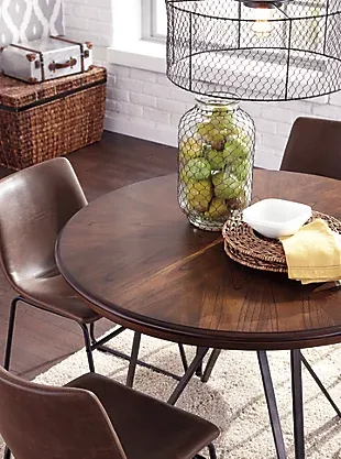 Signature Design by Ashley Centiar Round Dining Table