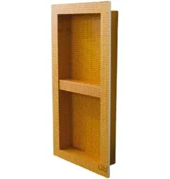 Schluter Systems Kerdi Board Prefabricated Waterproof Shower Niche 12" x 28" for Sealed Shower Assemblies