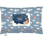 KeaBabies Toddler Pillow with Pillowcase (Up & Away)