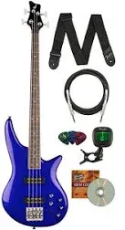 Jackson JS Series Spectra JS3 Bass Guitar, Snow White