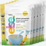 Else Nutrition Plant-Powered Super Cereal Baby 6 + Months Banana 7 oz Each / Pack of 6