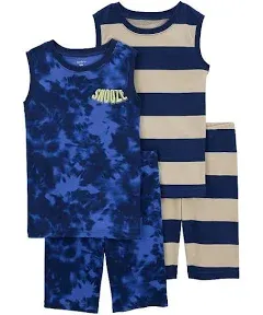 Carter's Boys' 4-Piece Snug Fit Pajama Set