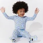 Bellabu Bear Kids' Milk and Cookies Bamboo Convertible Footie