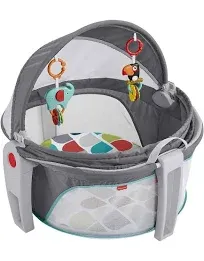 New Fisher-Price Baby Portable Bassinet and Play Space On-the-Go Baby 