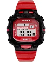 Armitron Sport Men's Digital Chronograph Resin Strap Watch