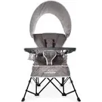 Portable Chair | Indoor and Outdoor | Sun Canopy | 3 Child Growth Stages | Grey