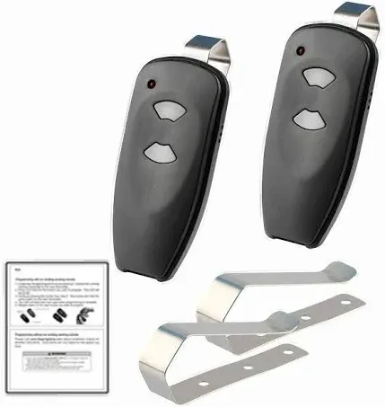 Sale 2 For Marantec M3-2312 315 Two Button Remote Garage Door Opener Program Pin