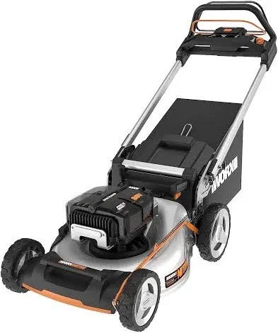 Worx WG761 Nitro 80V 21" Cordless Self-Propelled Lawn Mower with Brushless Motor & Rear Wheel Drive