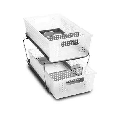 Madesmart 2-Tier Organizer with Dividers