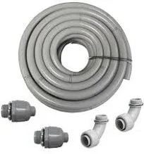 Hydromaxx 4105112025 1-1/2 in. Dia x 25 ft. Non Metallic Electrical Conduit