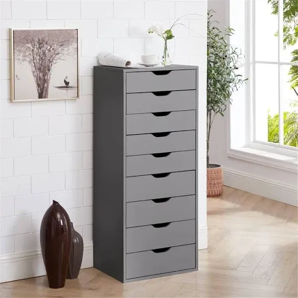 9-Drawer Office File Storage Cabinet by Naomi Home