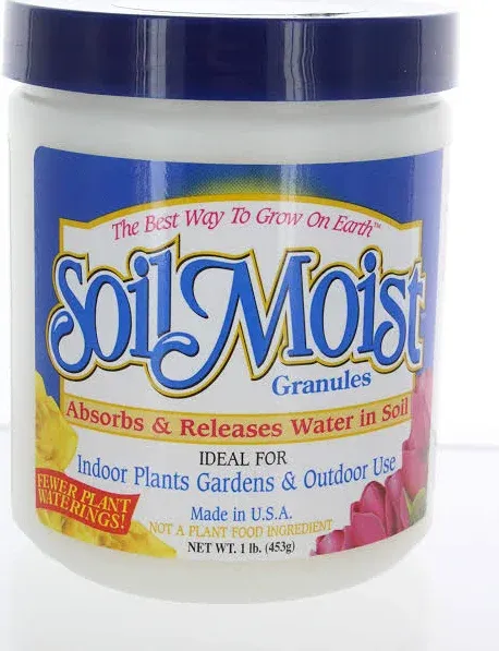  Soil Moist Polymer - Granular Soil Amendment - Soil Hydration - Growing - 1lb