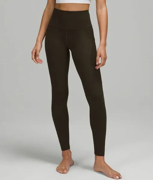 Lululemon align HR pant 25 pocket size size 8 color GGRE