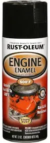 Rust-Oleum Automotive 12 oz. Gloss Black Engine Enamel Spray Paint (6-Pack) 248932