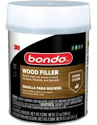 3m Bondo Home Solutions Wood Filler; Restores Replaces Rotted Damaged Wood; New