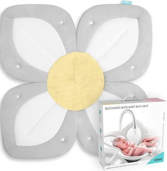 Blooming Bath Lotus - Baby Bath (Gray/White/Yellow)