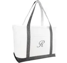 Dalix Women's Personalized Beach Tote Bag