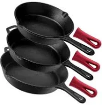 Cuisinel Versatile Pre Seasoned Cast Iron Skillet