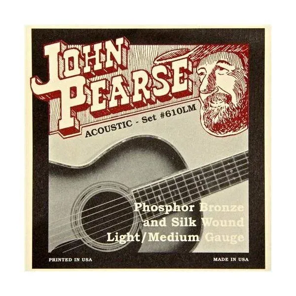 John Pearse 610LM Acoustic Guitar Strings