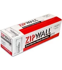 ZipWall PY50 Dust Barrier Plastic Sheeting