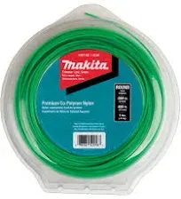 Makita String Trimmer Line 1 Lbs 0.080 Inch X 400 Ft Round Trimming Part Green