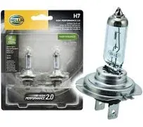 Hella H7 12V 55W PX26D HP2.0 Halogen Bulbs - hellaH7 2.0TB