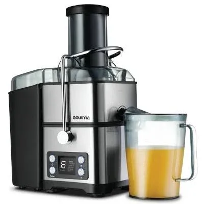 Gourmia 6-Speed Big Mouth Extraction Digital Juicer with Self-Cleaning Cycle