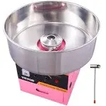 VEVOR Electric Cotton Candy Machine Commercial Floss Maker with Stainless Steel Bowl