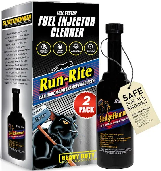 SledgeHammer Fuel System Ultra Treatment 12oz. - Cleans Valves &amp; Induction Co...