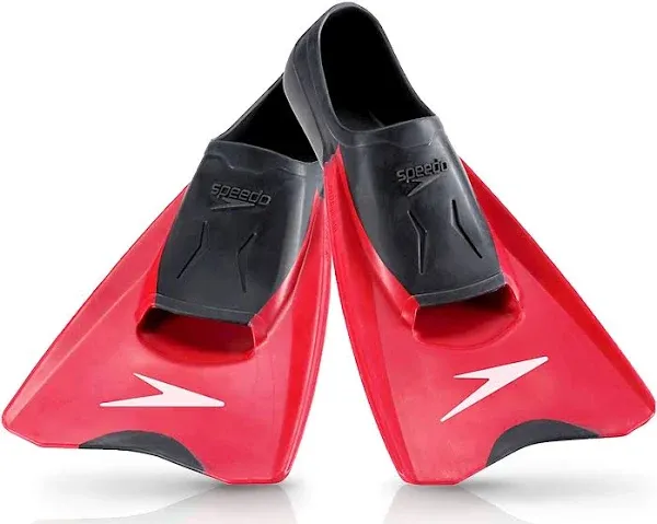 Speedo Switchblade Fin-Black/Red-<wbr/>xxs (youth 2-3)