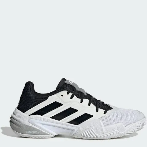 Adidas Men's Barricade 13 Tennis Shoes, Size 8, White/Black/Grey