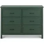 DaVinci Charlie 6-Drawer Double Dresser - Forest Green