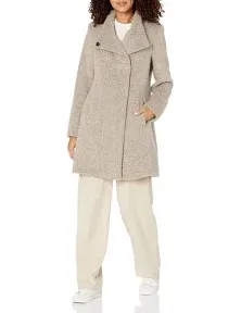 Kenneth Cole Women's New York Asymmetrical Coat