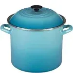 Le Creuset 10 qt. Enamel On Steel Stockpot (Caribbean)