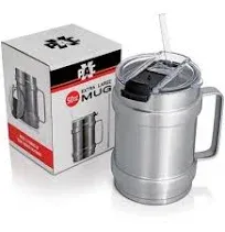 XPAC XL 50 Ounce Double Vacuum Wall Stainless Steel Vacuum Insulated Tumbler ...