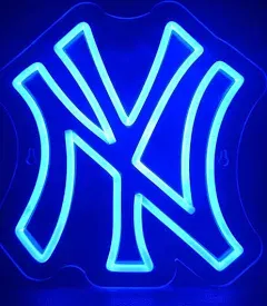 New York Yankees Dimmable Sports Team Neon Sign