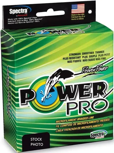 Power Pro Braided Line Moss Green 100 lb. 500 Yards